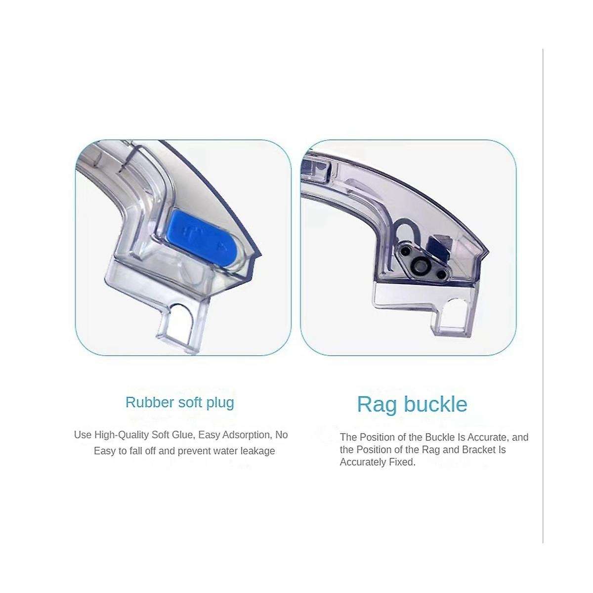 Water Tank for Deebot Ozmo T8/T5/N5/DV66/DJ65 Robot Vacuum Cleaner Household Cleaning Replaceable P