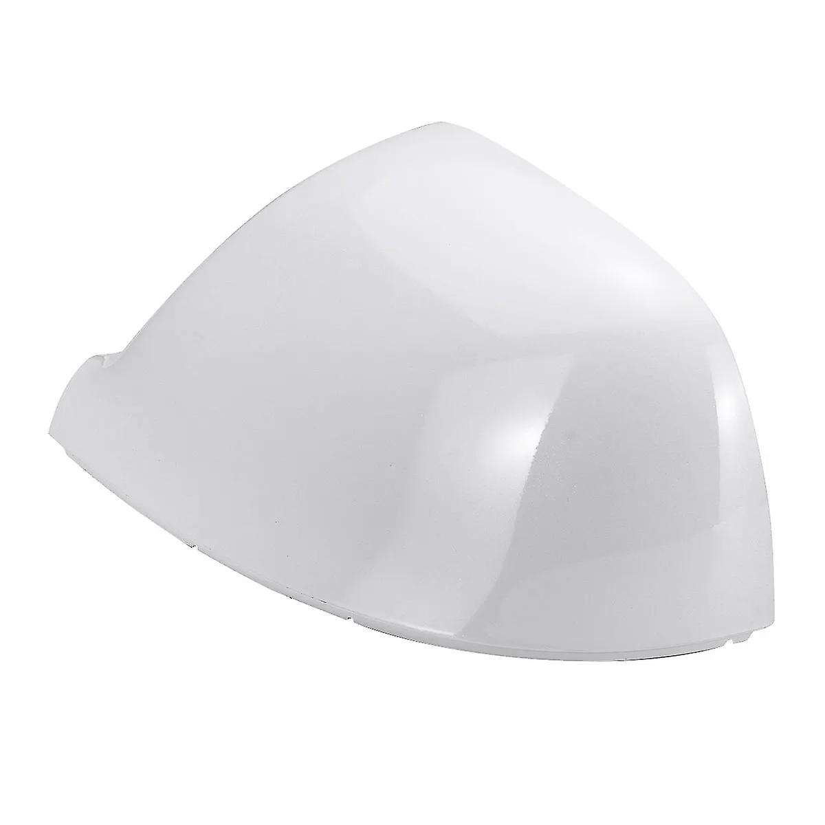 White Rearview Mirror Cover Side Mirror Cover Case for -Transporter T5 T5.1 2010-2015 T6 2016-2019 7
