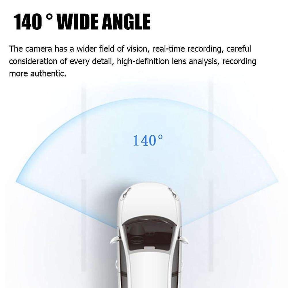 WIFI Dash Cam 1080P Full HD DVR Camera APP Control Video Recorder 140 Degree Wide Angle USB Driving