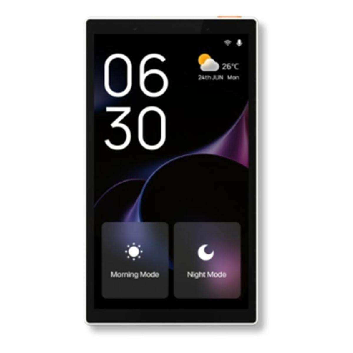 WiFi Smart 5-Inch Touch Screen,Built-in ZigBee Gateway Hub and Alexa and 2gang Switch,Tuya Scene Con