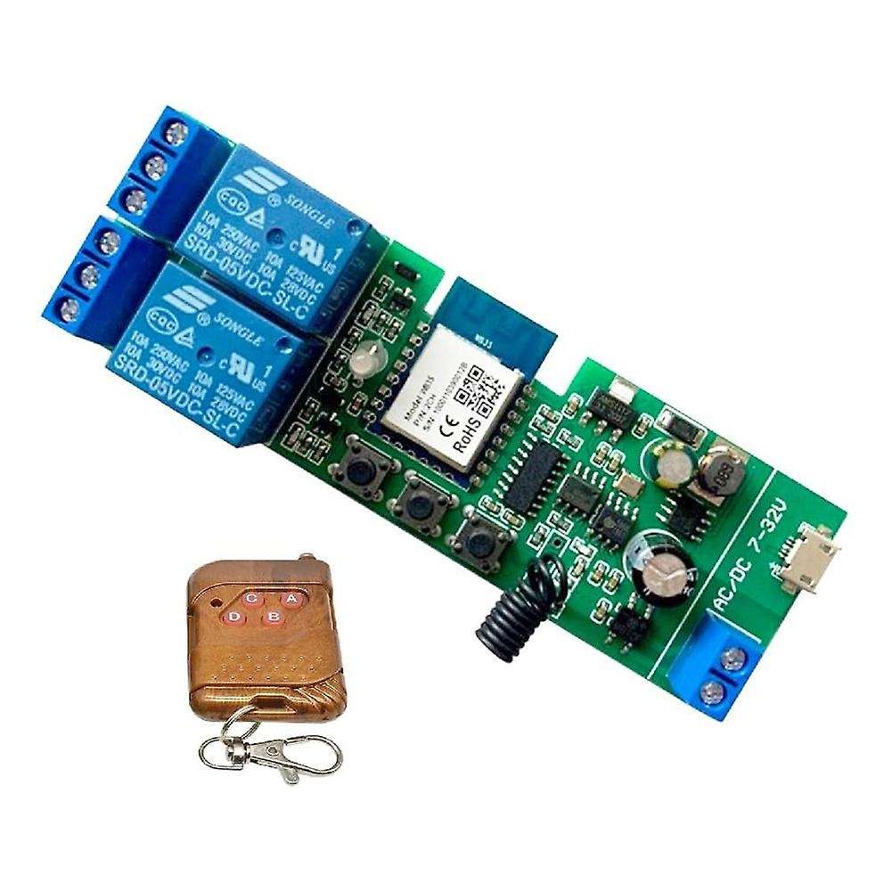 WiFi Wireless Smart Switch Relay Module for DIY Smart Home, Automate Your Garage Door, Work with for