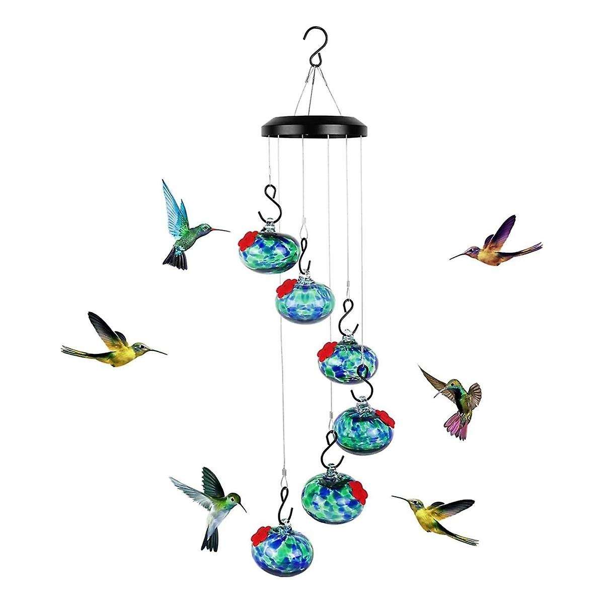Wind Chime Bird Feeder, Charming Wind Chime Bird Feeder, Outdoor Bird Feeder