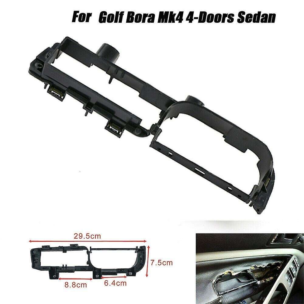 Window Switch Panel Bezel Bracket Kit for B5 Golf Mk4 4-Doors Sedan 1998-2004