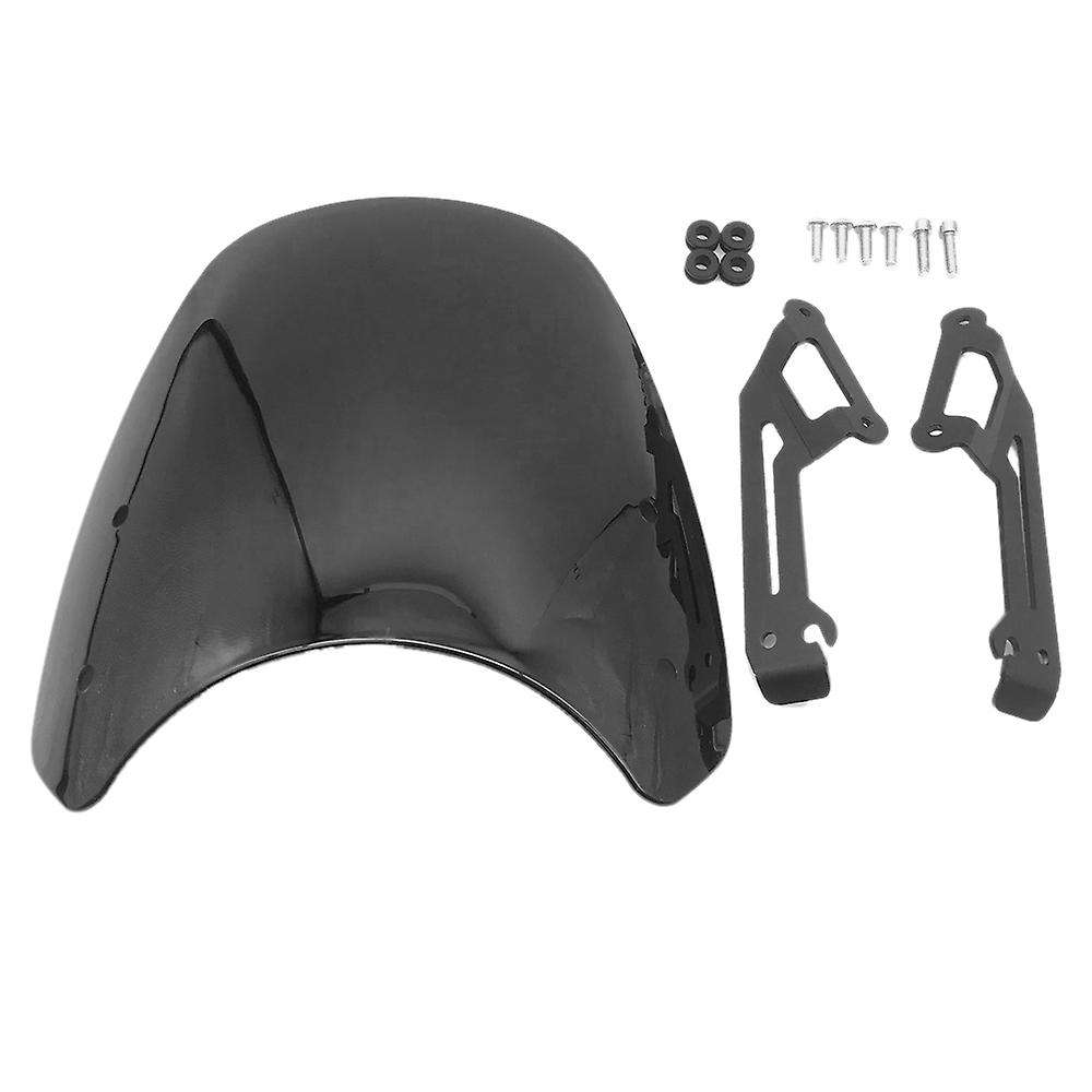 Windscreen Windshield for Scrambler 400 800 2015-2019 Headlight Fairing Deflectors Black