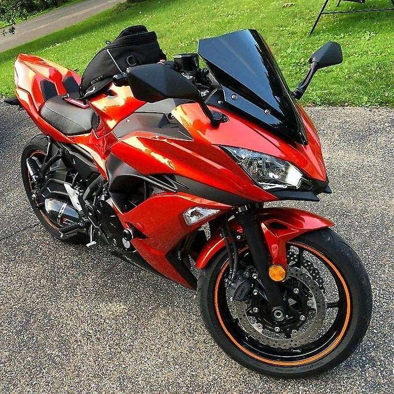 Windshield Windscreen Double Windshield Deflector for Ninja 650 2017-2019 Motorcycle Accessories