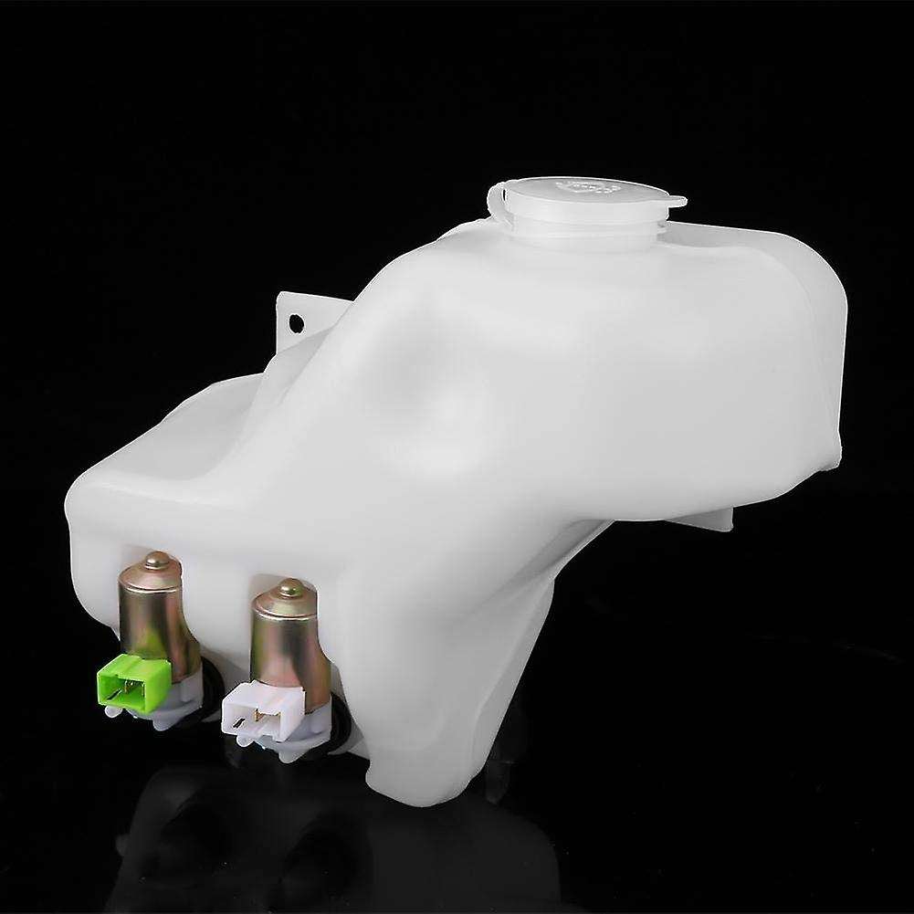 Windshield Wiper Washer Bottle 2 Hole Pump Tank Jar Kit for Patrol Maverick 1988-1997
