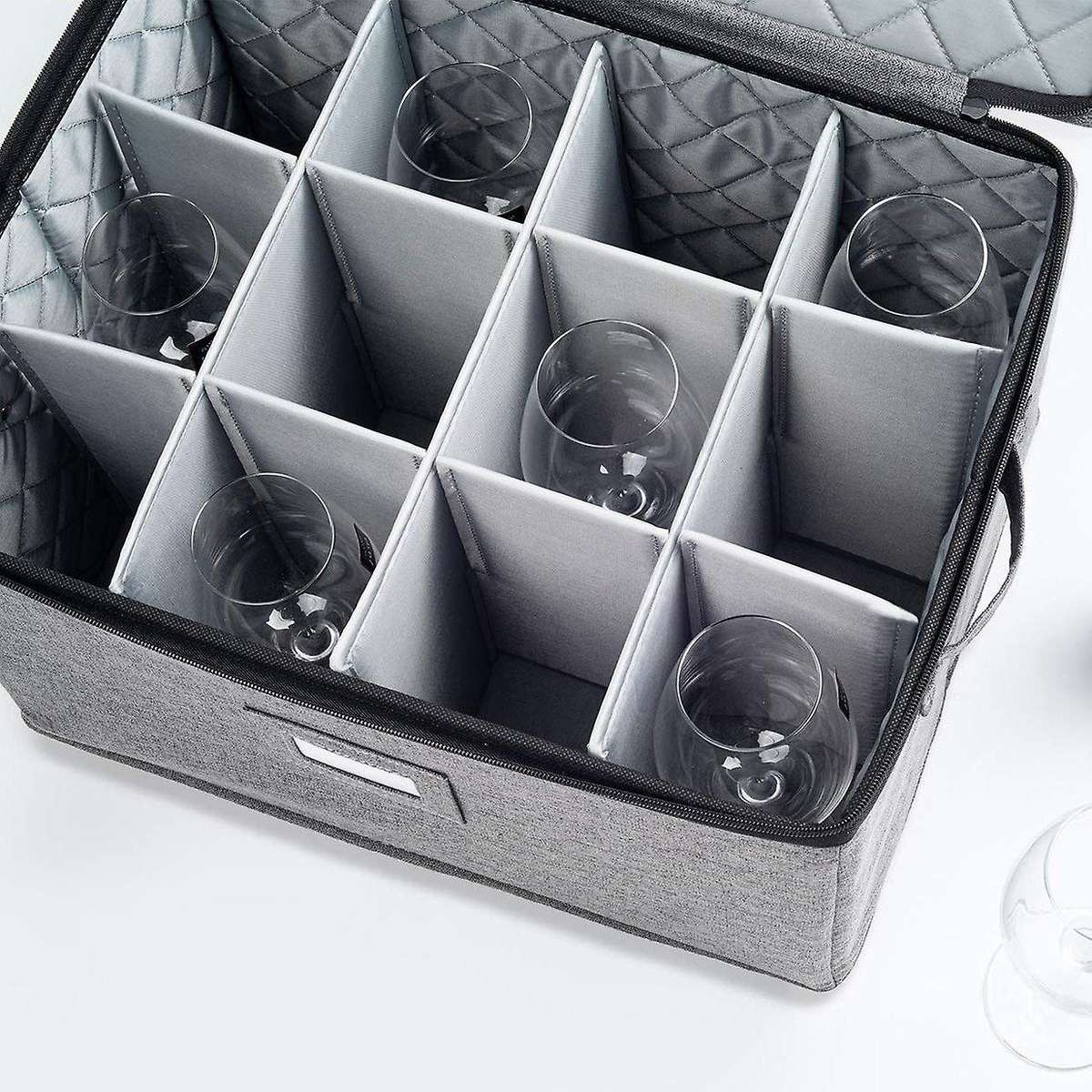 Wine Glass Storage Holds 12 Wine Compatible Clothing Storage Organization