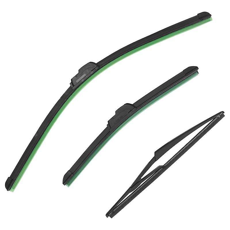 Wiper Front & Rear Wiper Blades Set for Juke F15 07.2010 - 2019 Windshield Windscreen Rear Window