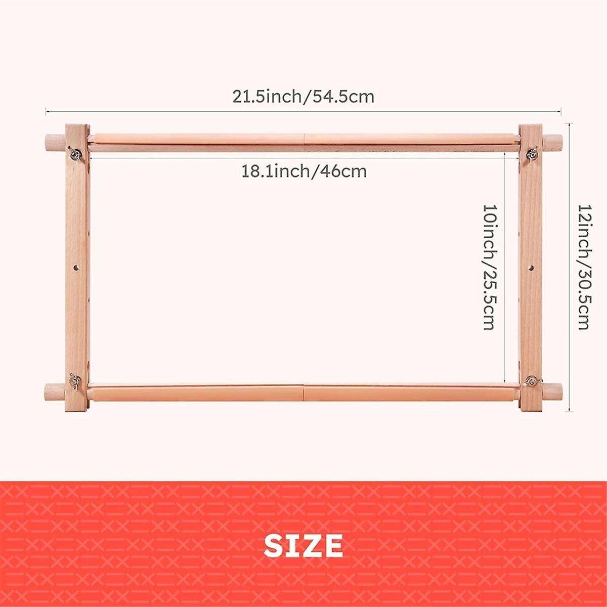 Wooden CrossStitch Frame-Needle Point Embroidery Tapestry Scroll Frame-Embroidery Tapestry Quilting
