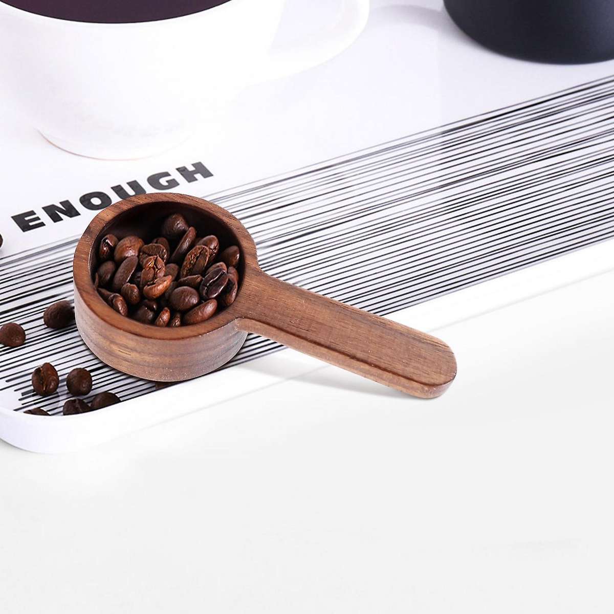 Wooden Measuring Spoon Set Kitchen Measuring Spoons Tea Coffee Scoop Sugar Spice Measure Spoon Measu
