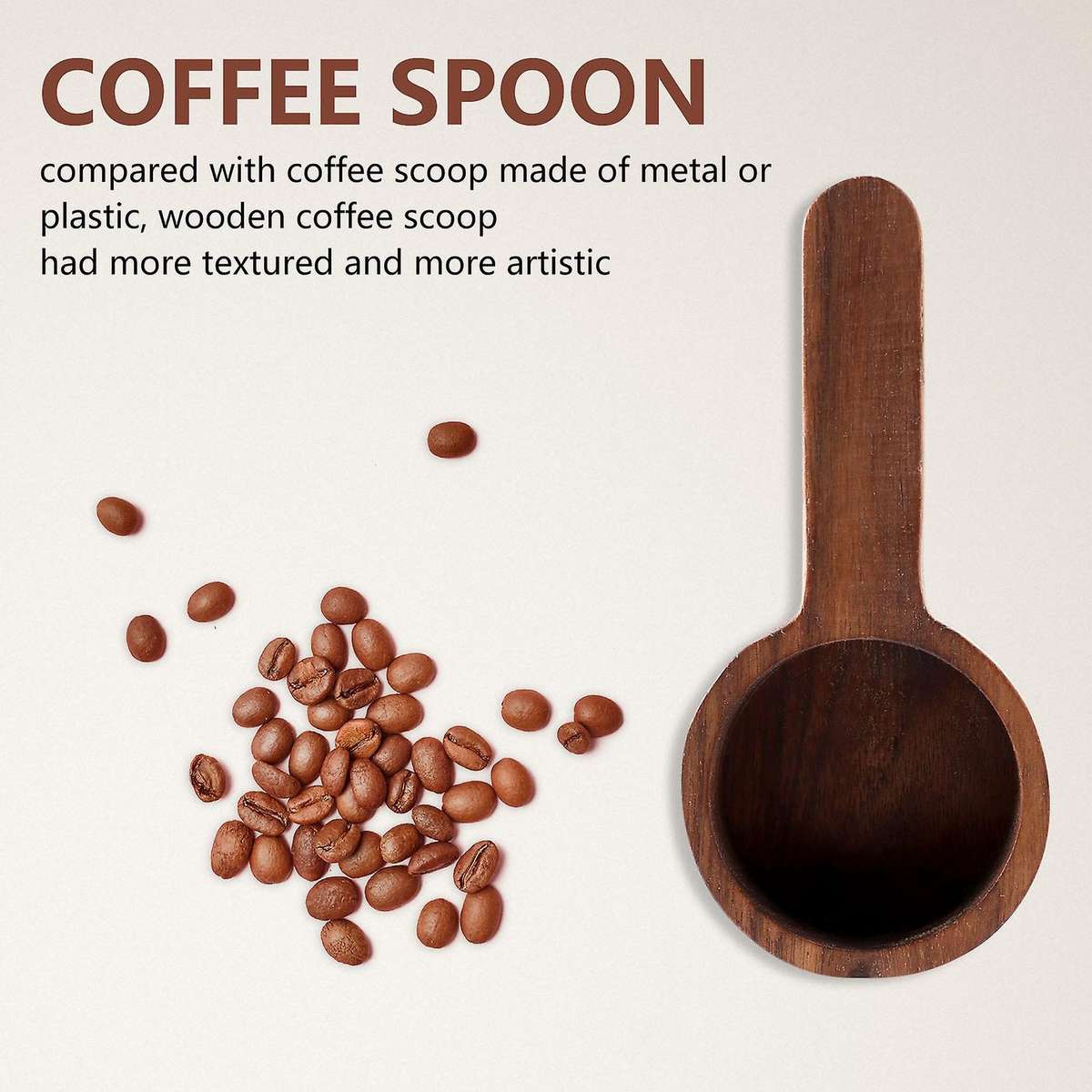 Wooden Measuring Spoon Set Kitchen Measuring Spoons Tea Coffee Scoop Sugar Spice Measure Spoon Measu