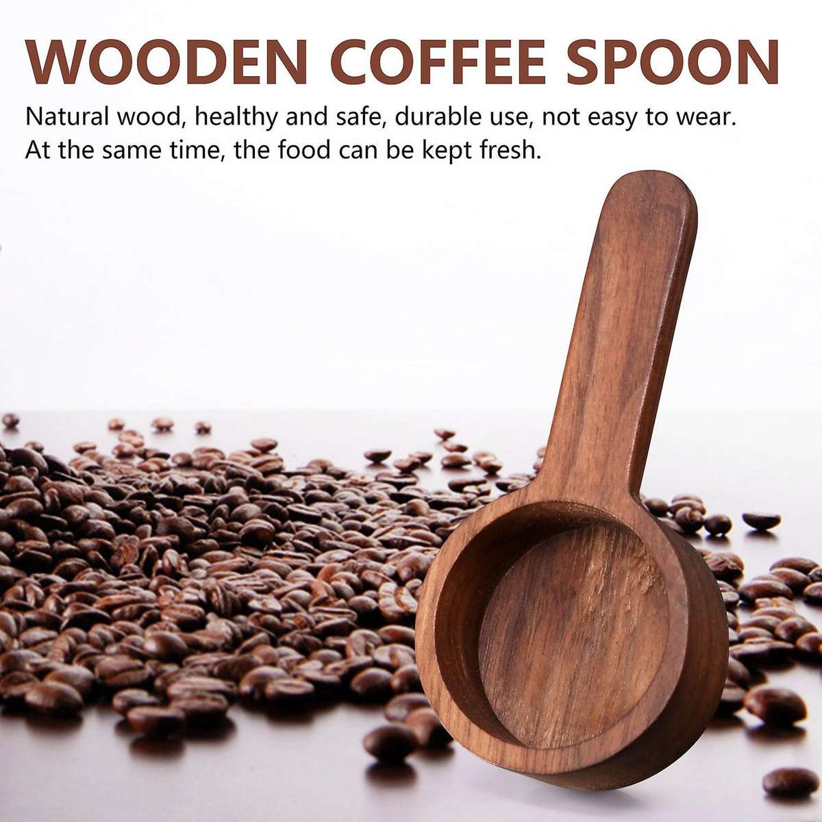 Wooden Measuring Spoon Set Kitchen Measuring Spoons Tea Coffee Scoop Sugar Spice Measure Spoon Measu