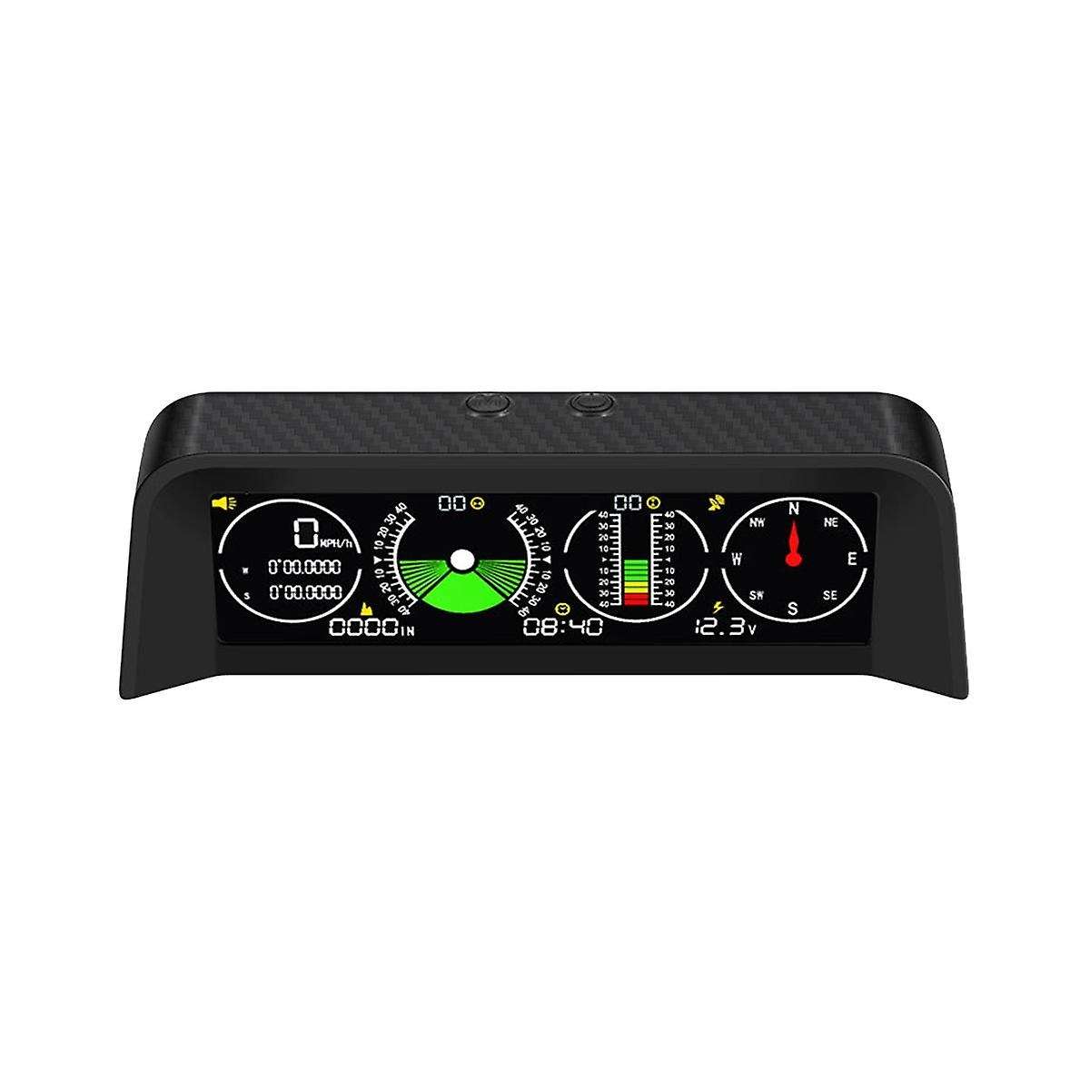 X90 Car Electronic Digital Gps Speedometer Head-up Display Tilt Meter Altimeter Compass Car Level I