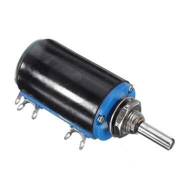 10pcs WXD3-13-2W Precision Potentiometer 470R 47K Ohm Wirewound Multi-Turn Potentiometer