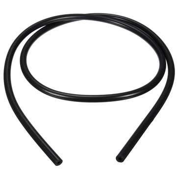 1M Silicone Vacuum Tube Pipe Hose Silicon Tubing Black (SIZE: 7MM)