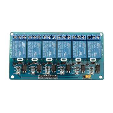 6 Channel 24V Relay Module Low Level Trigger With Optocoupler Isolation BESTEP for Arduino - product
