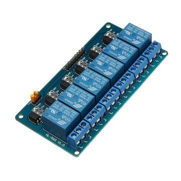 6 Channel 24V Relay Module Low Level Trigger With Optocoupler Isolation BESTEP for Arduino - product