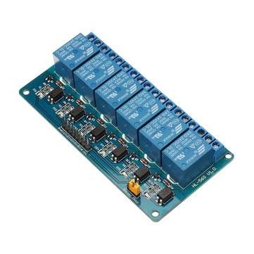 6 Channel 24V Relay Module Low Level Trigger With Optocoupler Isolation BESTEP for Arduino - product
