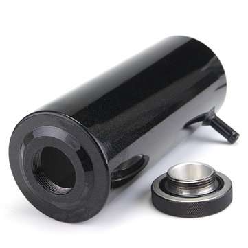 800ml Aluminum Alloy Black Universal Radiator Coolant Catch Tank