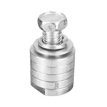 Angle Grinder to Grooving Machine Adapter 100/150 Type Lock Nuts Flange Inner Outer K... (SIZE: M10)