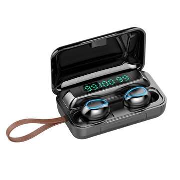 Bakeey F9-5 TWS bluetooth Earphone Wireless Magnetic Headphones 9D HiFi Noise Cancelling Waterproof