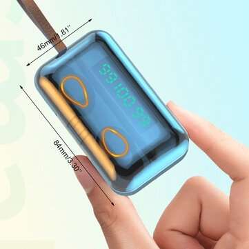 Bakeey F9-5 TWS bluetooth Earphone Wireless Magnetic Headphones 9D HiFi Noise Cancelling Waterproof