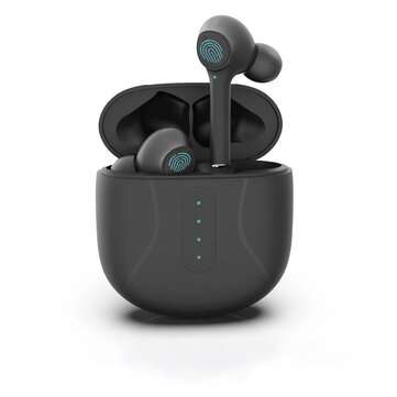 Bakeey S16 TWS bluetooth Earphones Ture Wireless Earbuds Smart Touch Control HIFI... (COLOR.: BLACK)