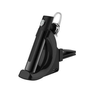 Bakeey Z4 Bussiness HIFI bluetooth Earphone DSP Noise Reduction Long Standup Singl... (COLOR: BLACK)