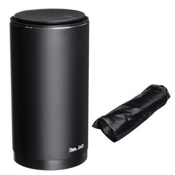 Binni Car Garbage Can In Car Garbage Bag Mini Creative Multi-Functional Storage (COLOR: BLACK)