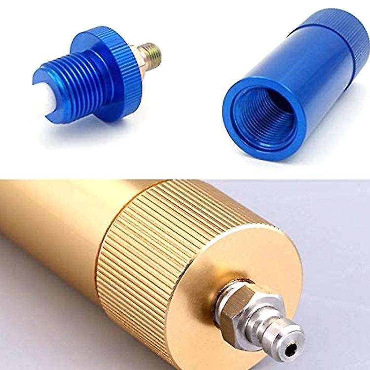 High Pressure Pump Oil Water Separator Filter Kit Compatible with Various Air Compressors(Blue)