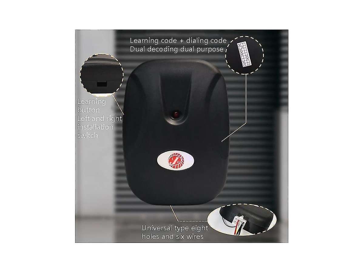 Electric Garage Door Controller Rolling Door Roll Gate Remote Control Plug-Chain Motor Receiver