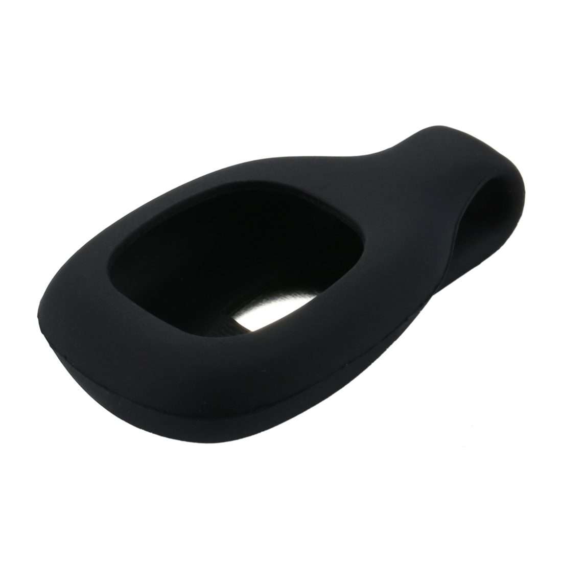 For Fitbit Zip Smart Watch Clip Style Silicone Case, Size: 5.2x3.2x1.3cm(Black)