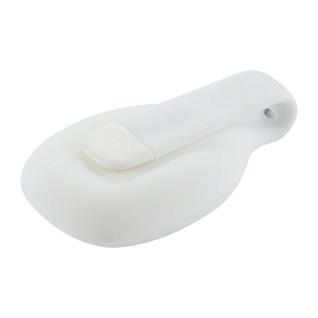 For Fitbit Zip Smart Watch Clip Style Silicone Case, Size: 5.2x3.2x1.3cm(White)