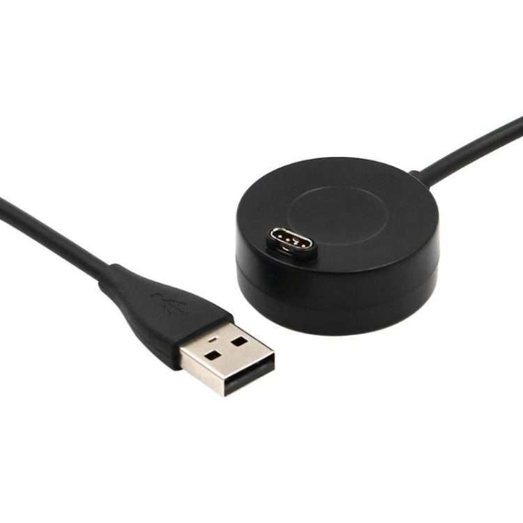 1m 1A ABS Desktop Charger for Garmin Fenix 5 / 5S / 5X /Forerunner 935 / Quatix 5 / Qu ... (Black)
