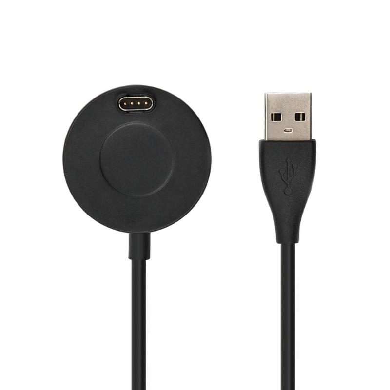 1m 1A ABS Desktop Charger for Garmin Fenix 5 / 5S / 5X /Forerunner 935 / Quatix 5 / Qu ... (Black)