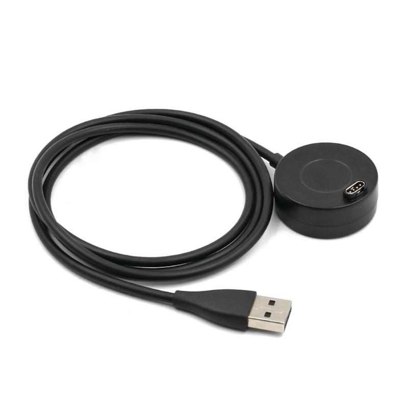 1m 1A ABS Desktop Charger for Garmin Fenix 5 / 5S / 5X /Forerunner 935 / Quatix 5 / Qu ... (Black)