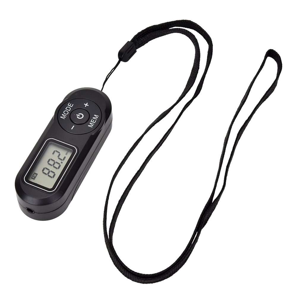 HRD-727 Portable LCD Display DSP FM Radio with Headset (Black)