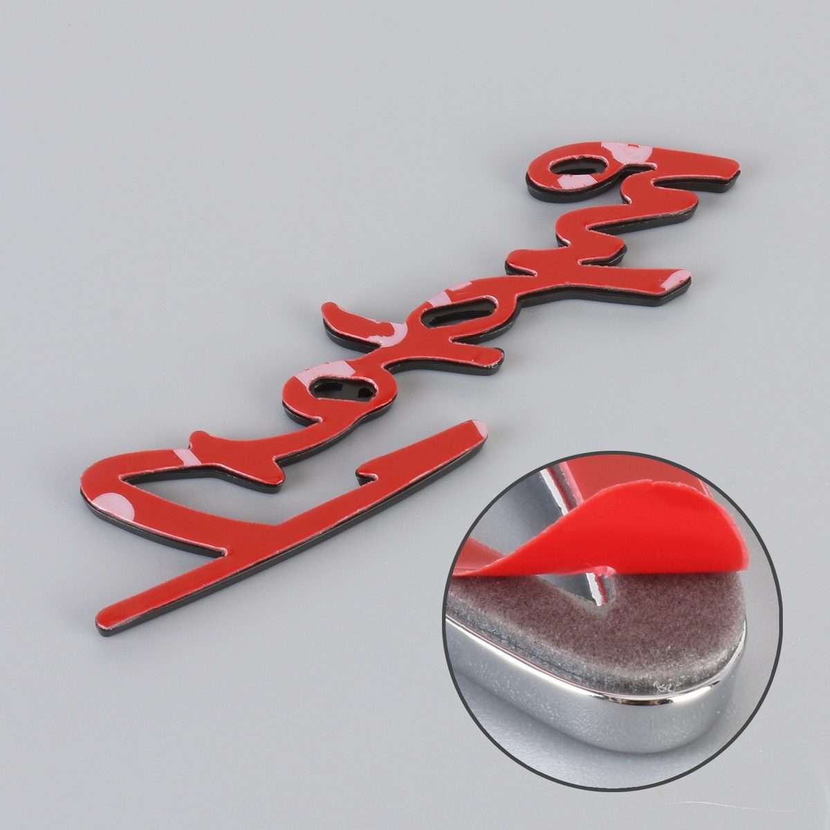 Car TROPHY Personalized Aluminum Alloy Decorative Stickers, Size: 11.5x2.5x0.35cm (Black)