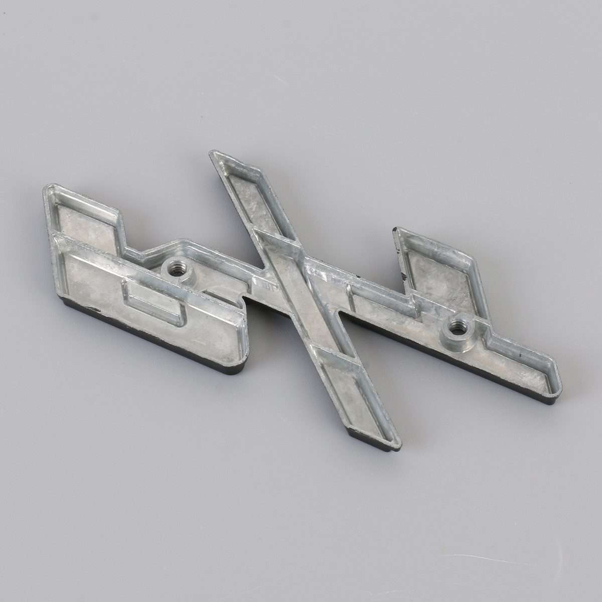 Car R / T Personalized Aluminum Alloy Decorative Stickers, Size:10.5 x 5cm (Black Red)