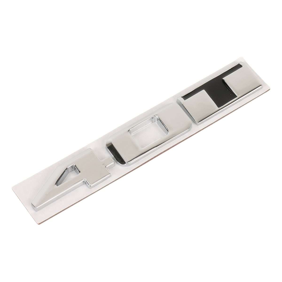 Car 40T Pattern 3D Metal Personalized Decorative Stickers, Size: 12.5 x 2.5 x 0.5cm
