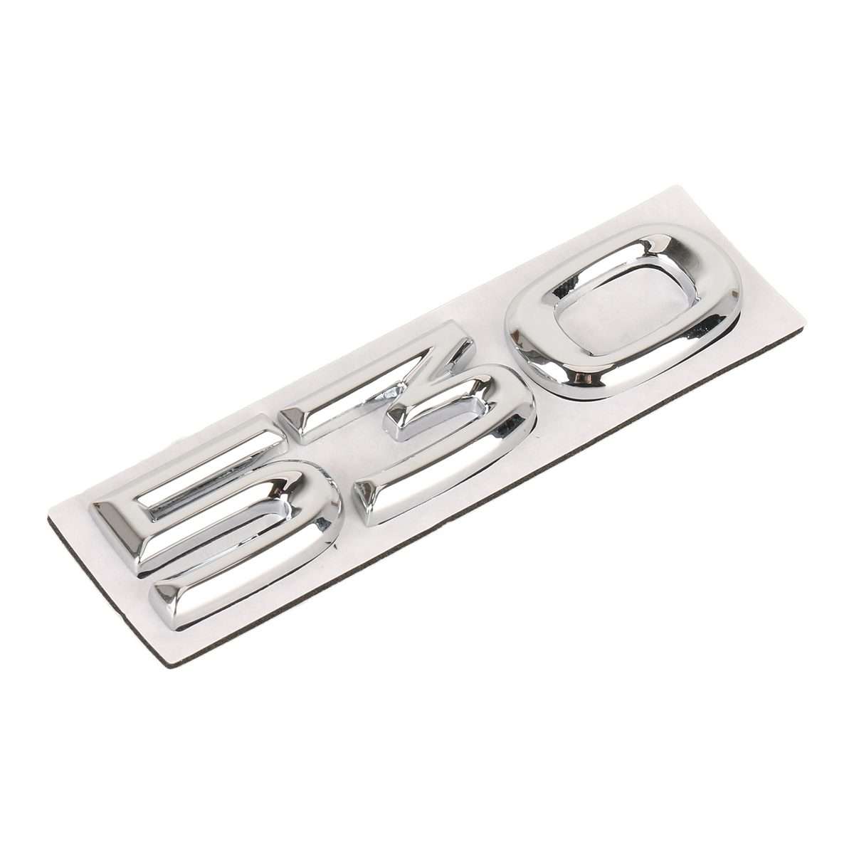 Car Number 530 Metal Personalized Decorative Stickers, Size: 8 x 2.5 x 0.5cm