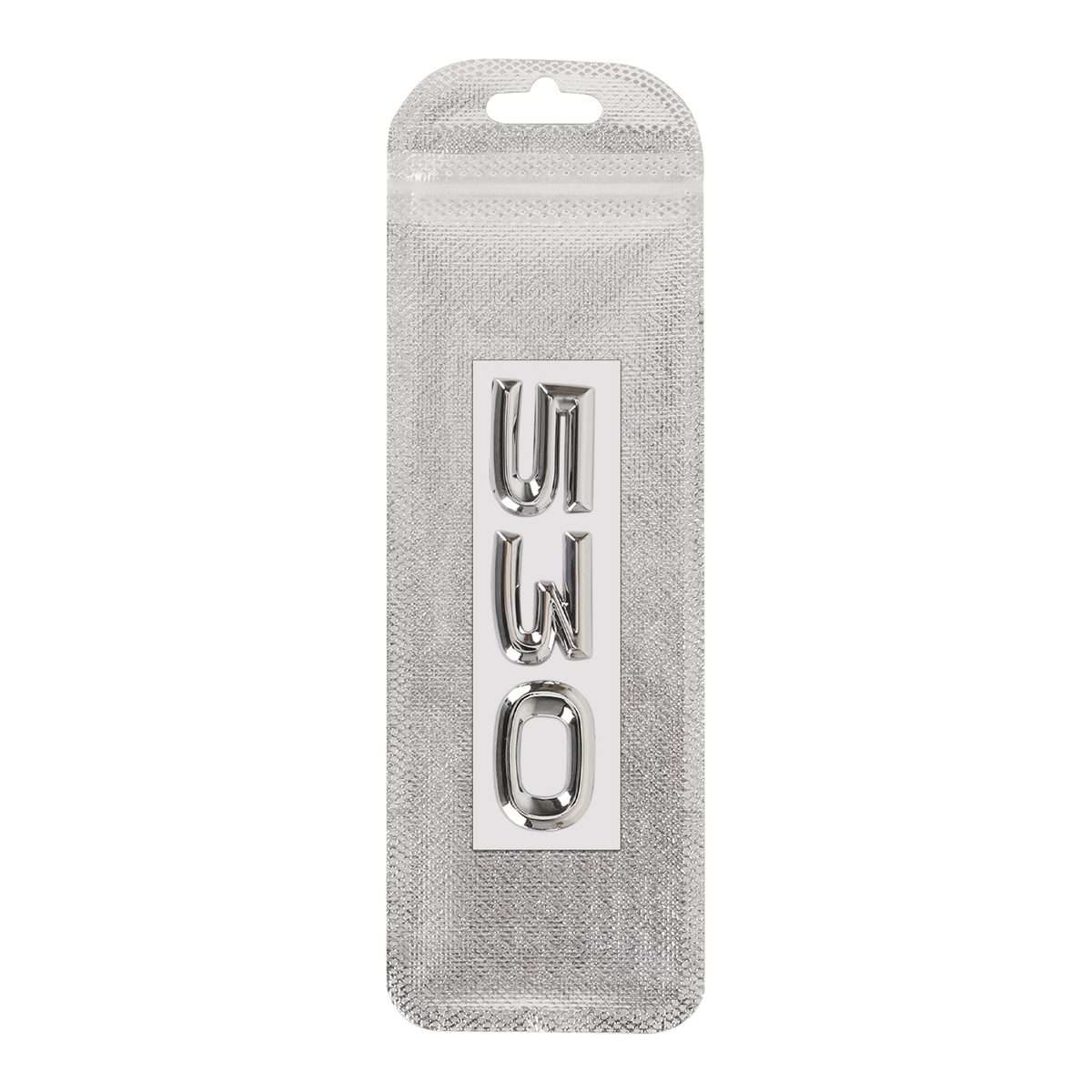 Car Number 530 Metal Personalized Decorative Stickers, Size: 8 x 2.5 x 0.5cm