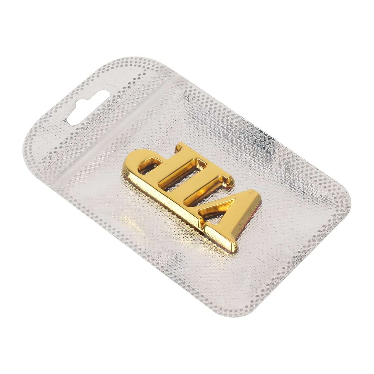 Car One-Piece VIP Metal Personalized Decorative Stickers, Size: 5.5x2.5x0.5cm (Gold)