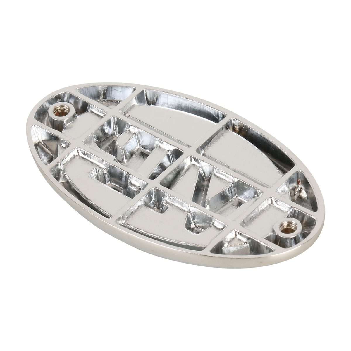 Car Oval Style VIP Metal Personalized Decorative Stickers, Size: 6.5 x 3.5 x 0.5cm