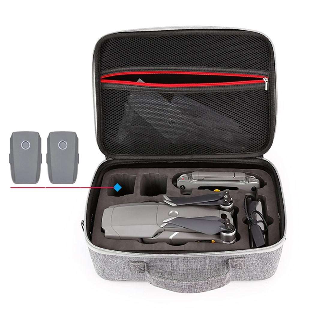 Shockproof Waterproof Portable Case for DJI Mavic 2 Pro / Zoom and Accessories, Size: 2 ... (Grey)