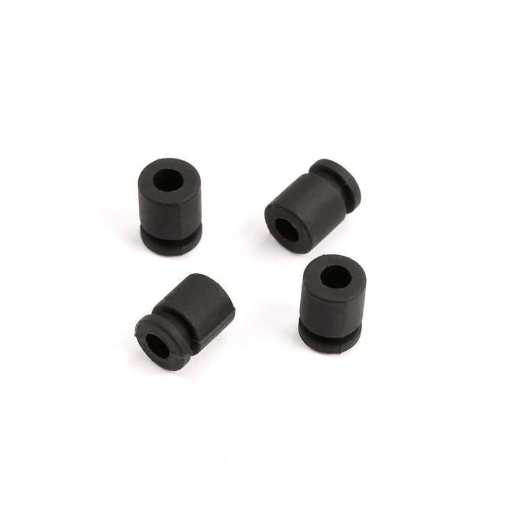 5 Packs / 100pcs iFlight Damping Rubber Column 4In1 ESC Shock-absorbing Ball Aerial Mo ... (Black)