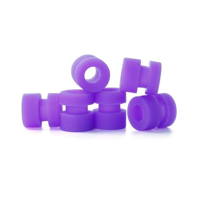 5 Packs / 100pcs iFlight M3 Damping Rubber Column Shock-absorbing Ball Shock Damping ... (Purple)