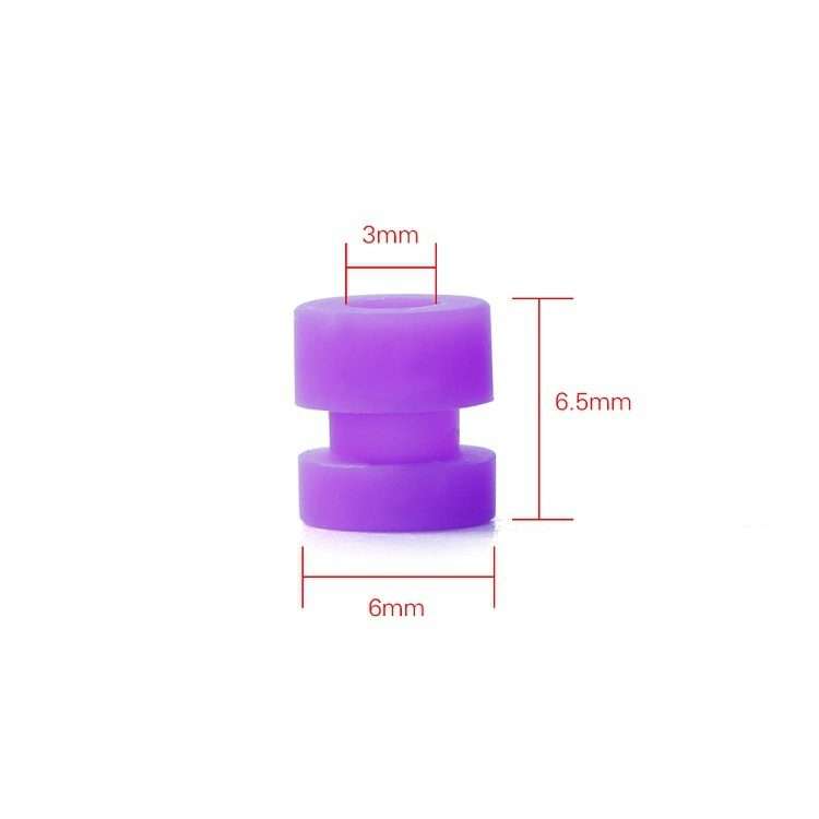 5 Packs / 100pcs iFlight M3 Damping Rubber Column Shock-absorbing Ball Shock Damping ... (Purple)