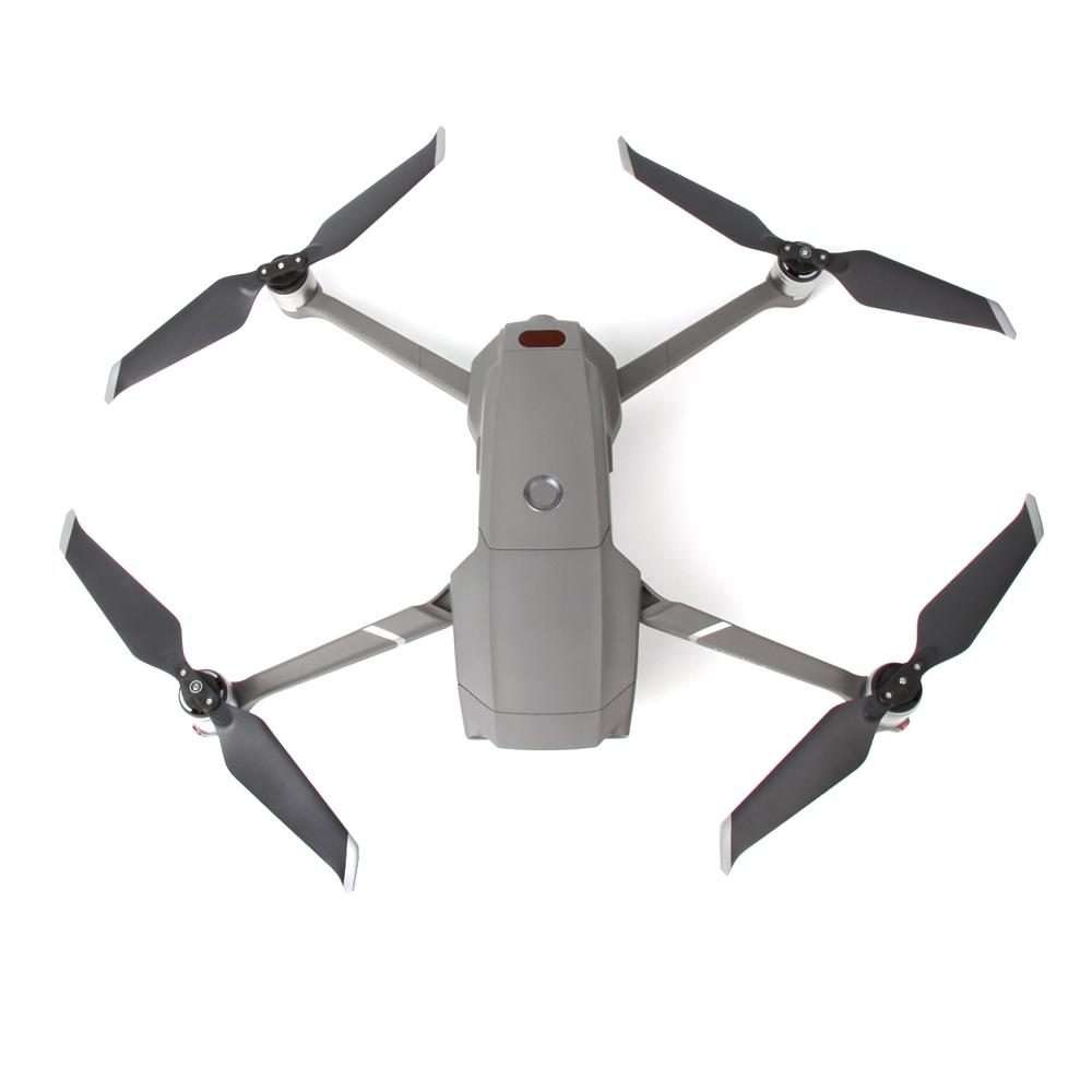 2 Pairs 8743F Low Noise Quick-release Propellers for DJI Mavic 2 Pro / Zoom (Black+Silver)