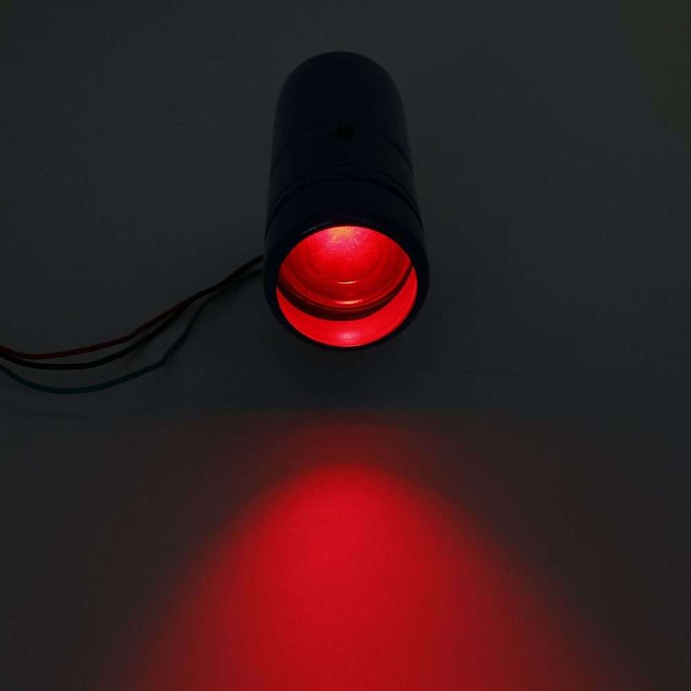 Universal Car / Motorcycle Red Light Led Adjustable Tachometer RPM Tacho Gauge Pro Shift Light